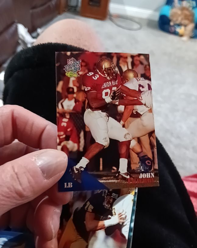 1994 Classic NFL Draft #40 John Thierry Rookie — front