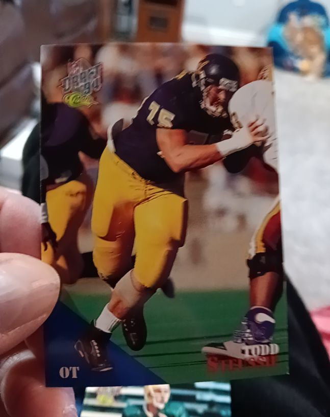 1994 Upper Deck #90 Todd Steussie — front