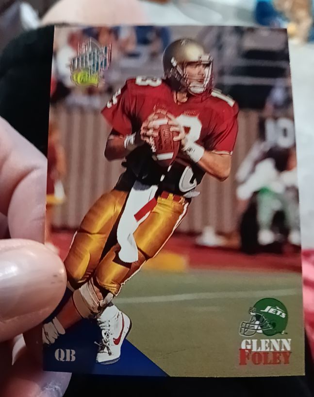 1994 Classic #QB Glenn Foley — front