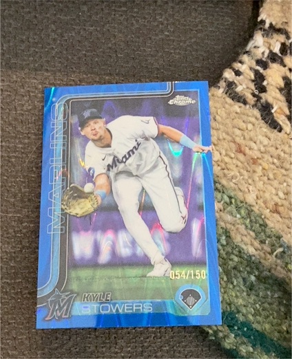 2025 Topps Chrome Update #USC50 Kyle Stowers — front