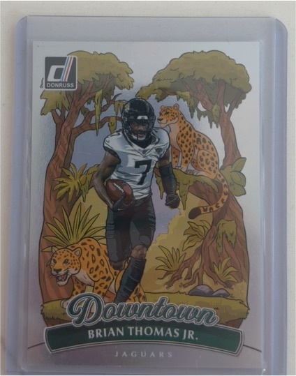 2025 Donruss #2 Brian Thomas Jr. Downtown — front