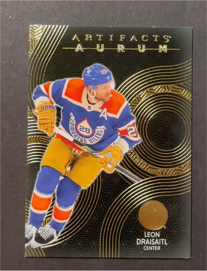 2024-25 Upper Deck Artifacts Aurum #A-LD Leon Draisaitl — front