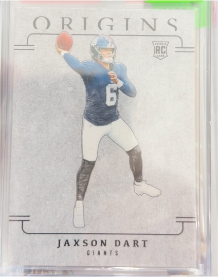 2025 Panini Origins #Jaxson Dart — front