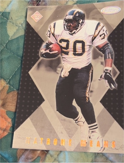 1998 Collector's Edge Masters #S194 Natrone Means — front