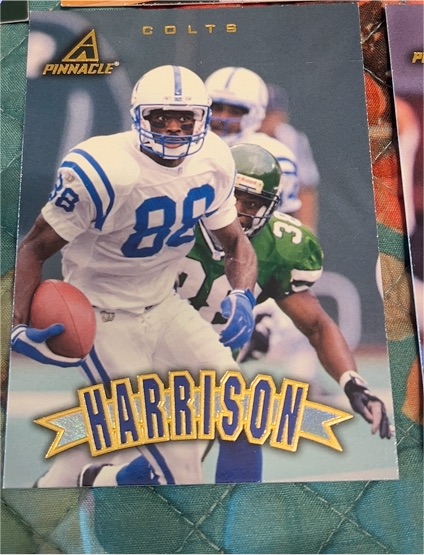 1997 Pinnacle #140 Marvin Harrison — front