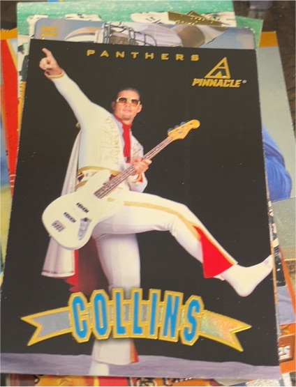 1997 Pinnacle #11 Kerry Collins — front