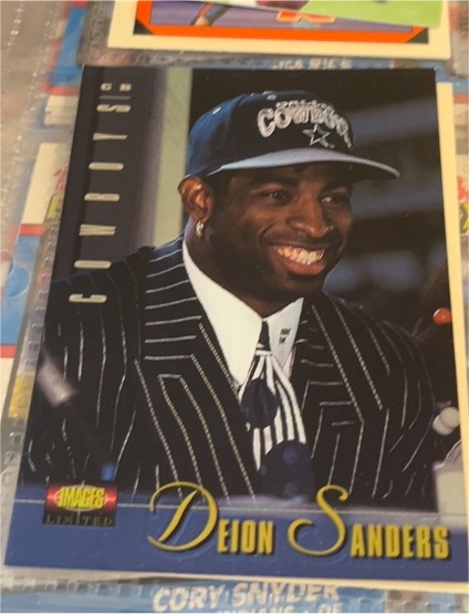 1995 Classic Images Limited #79 Deion Sanders — front