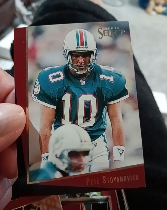 1993 Score Select #175 Pete Stoyanovich — front