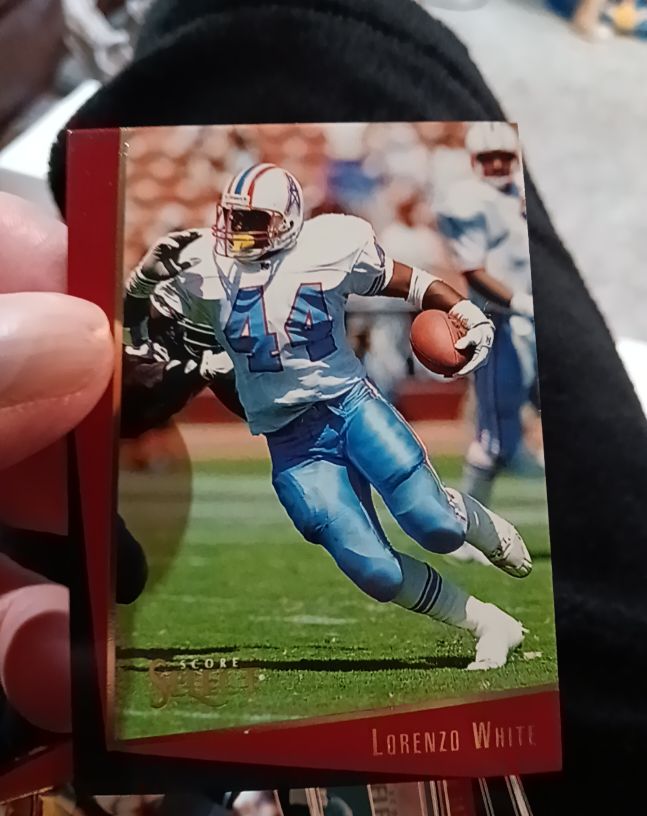 1993 Score #68 Lorenzo White — front