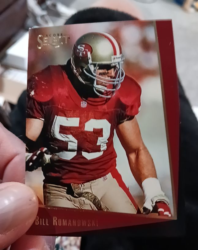 1993 Select #85 Bill Romanowski — front