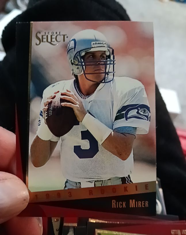1993 Score Select #179 Rick Mirer Rookie — front