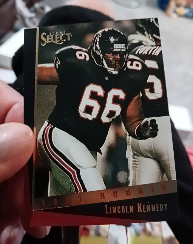 1993 Score Select #168 Lincoln Kennedy — front