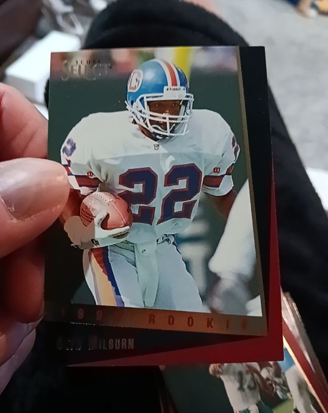 1993 Select #175 Glyn Milburn Rookie — front