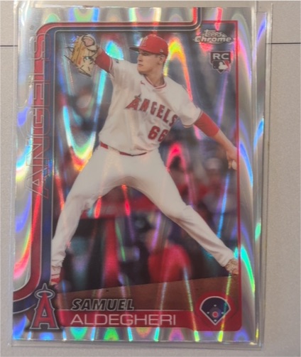 2025 Topps Chrome #59 Samuel Aldegheri — front