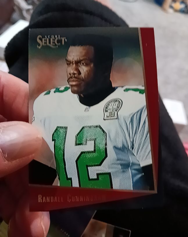 1993 Score Select #27 Randall Cunningham — front