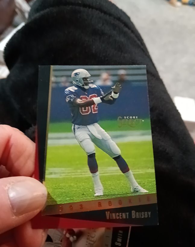 1993 Score Select #184 Vincent Brisby — front