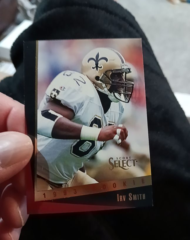 1993 Score Select #185 Irv Smith — front