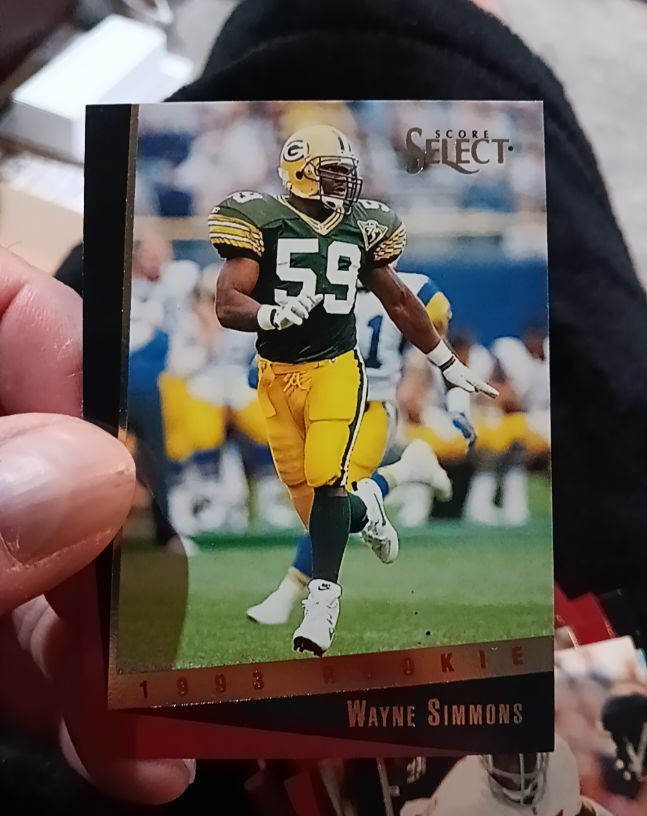 1993 Score Select #170 Wayne Simmons — front