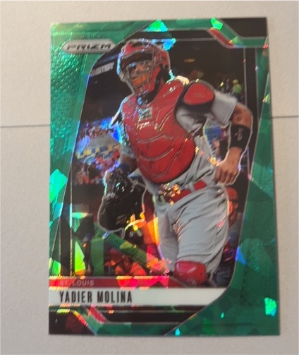 2025 Panini Prizm #101 Yadier Molina — front
