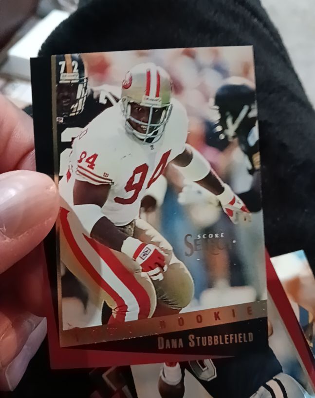 1993 Score Select #169 Dana Stubblefield Rookie — front