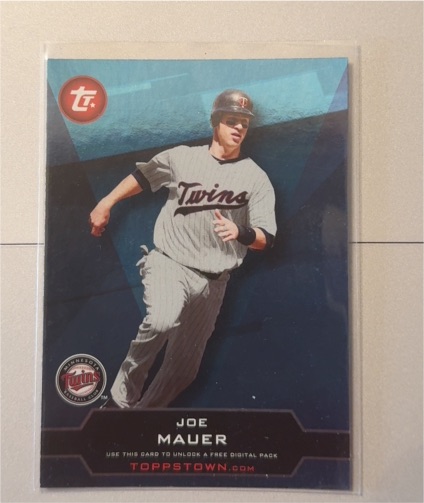 2011 Topps Ticket to Toppstown #TT-7 Joe Mauer — front
