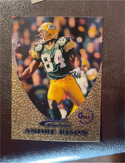 1997 Pinnacle Action Packed #70 Andre Rison — front