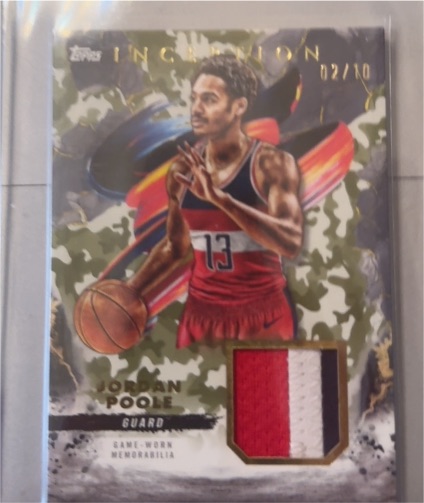 2024-25 Topps Inception #REC-JP Jordan Poole — front