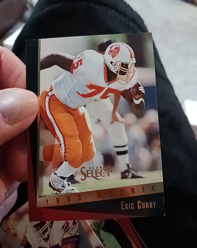 1993 Score Select #173 Eric Curry — front