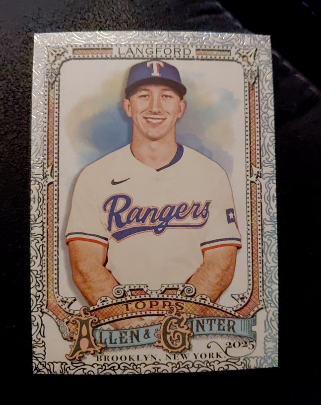 2025 Topps Allen & Ginter #106 Wyatt Langford — front