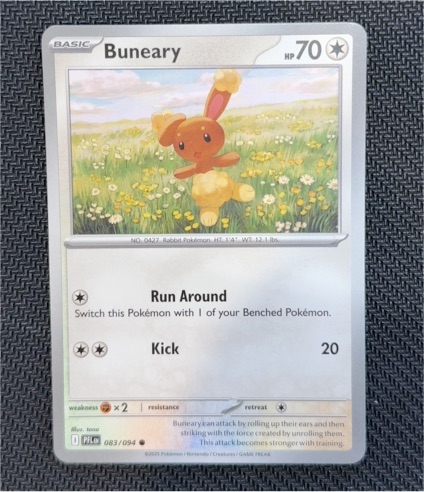 2023 Pokémon ME02 Phantasmal Flames #083 Buneary — front