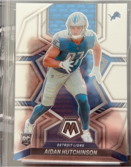 2022 Panini Mosaic #320 Aidan Hutchinson — front