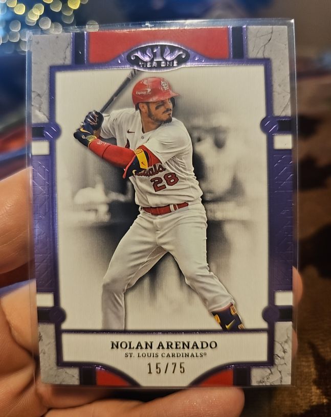 2024 Topps Tier One #15 Nolan Arenado — front