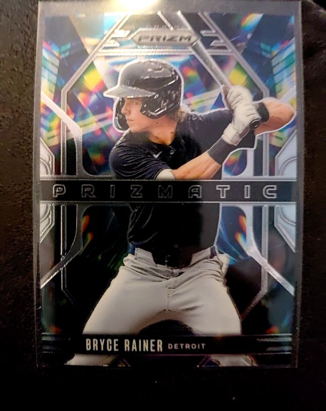 2025 Panini Prizm Baseball Prizmatic #22 Bryce Rainer — front