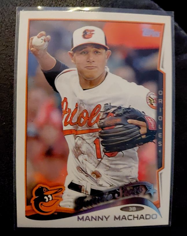 2014 Topps #24 Manny Machado — front