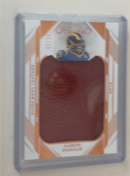 2020 Panini National Treasures #1 Aaron Donald — front