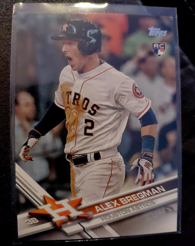 2017 Topps #341 Alex Bregman — front