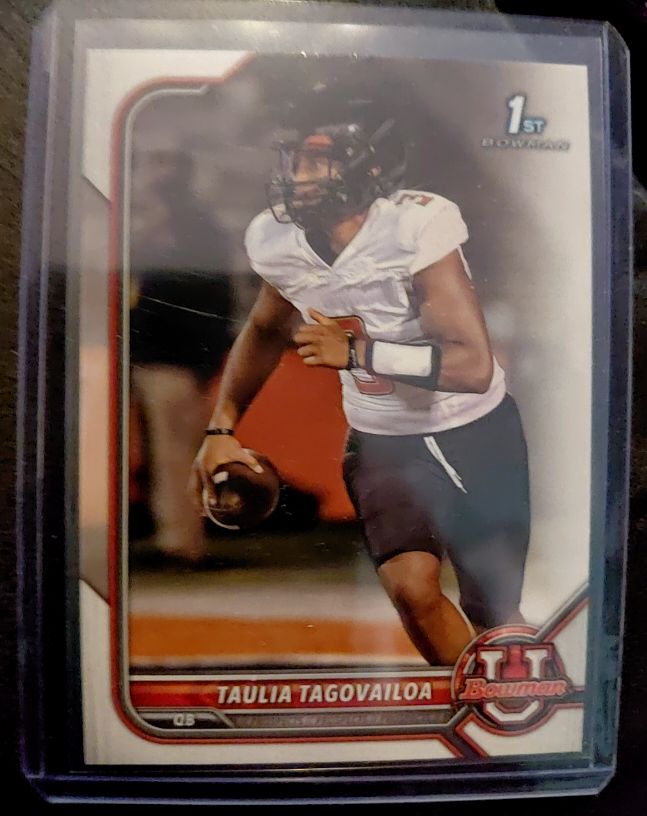 2022 Bowman University #32 Taulia Tagovailoa — front