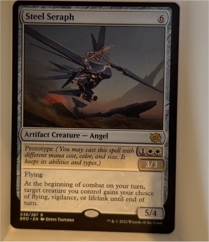 2022 The Brothers' War #38 Steel Seraph — front