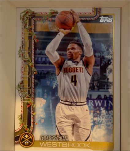 2025-26 Topps Holiday #H81 Russell Westbrook — front