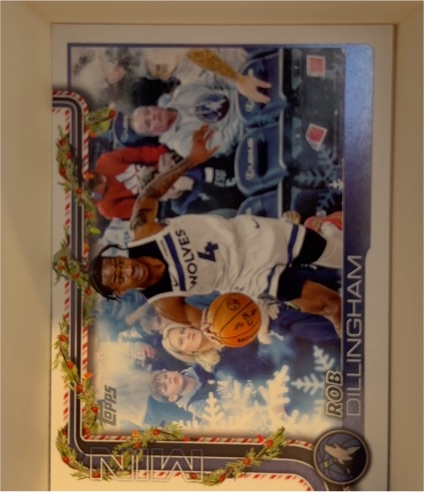2025-26 Topps Holiday #H89 Rob Dillingham — front