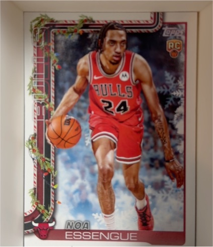 2025-26 Topps Holiday #H172 Noa Essengue — front