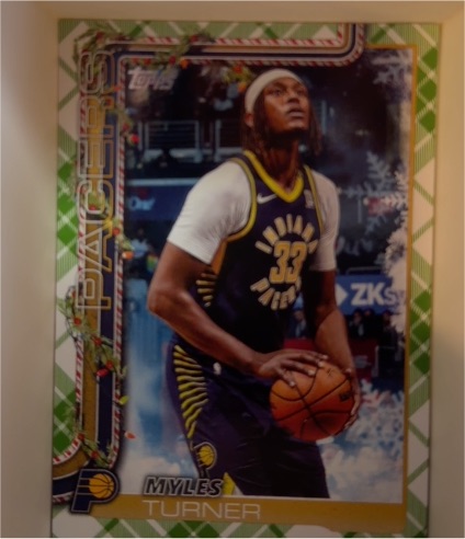 2025-26 Topps Holiday #H40 Myles Turner — front