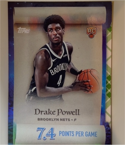 2025-26 Topps Holiday #ML-22 Drake Powell — front