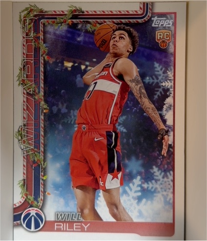 2025-26 Topps Holiday #H181 Will Riley — front