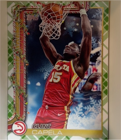 2025-26 Topps Holiday #H50 Clint Capela — front