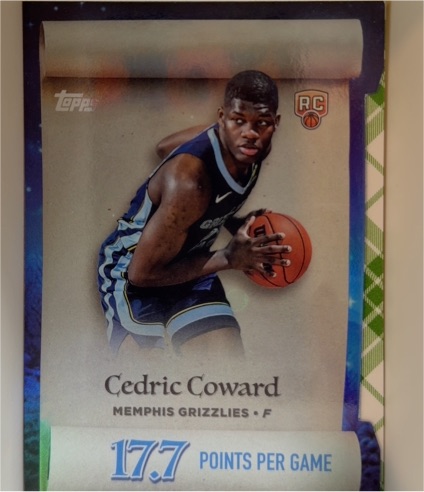 2025-26 Topps Holiday #ML-11 Cedric Coward Making The Nice List — front