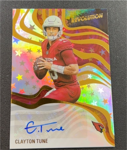 2025 Panini Revolution #RSA-CTE Clayton Tune — front