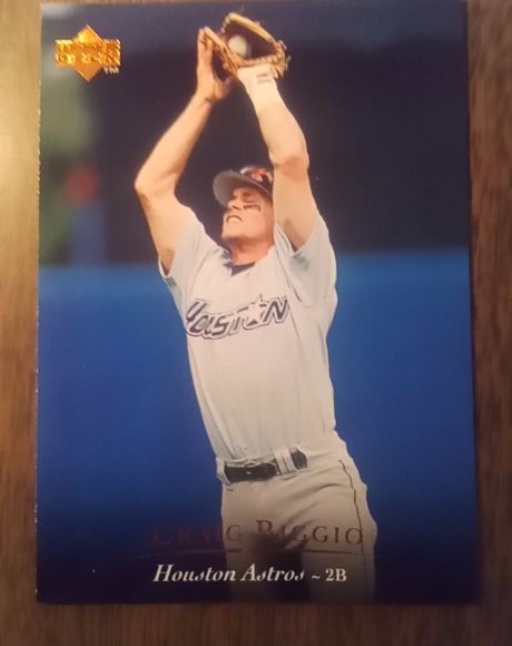 1995 Upper Deck #25 Craig Biggio — front
