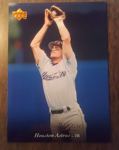 1995 Upper Deck #25 Craig Biggio — front