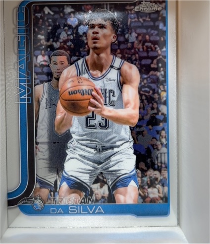 2025-26 Topps Chrome #173 Tristan Da Silva — front